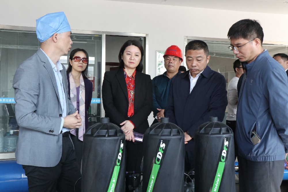 省商務(wù)廳帶隊(duì)來園調(diào)研，多靈又添新動(dòng)能！