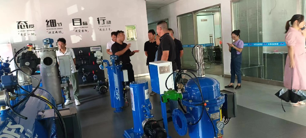 汨羅人大代表一行考察多靈過濾系統(tǒng)科技園，確保安全生產